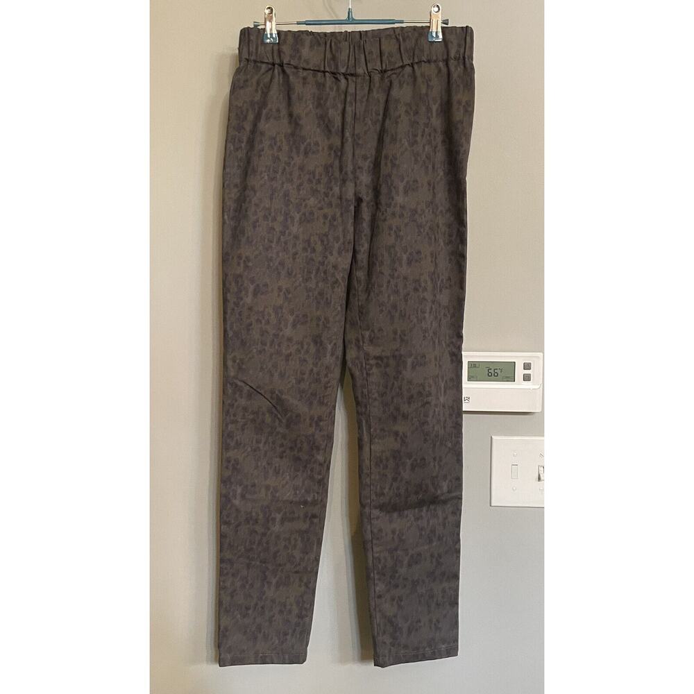 Soft Surroundings Jeggings Pull-On Animal Print Style# 29685 Womens Small EUC
